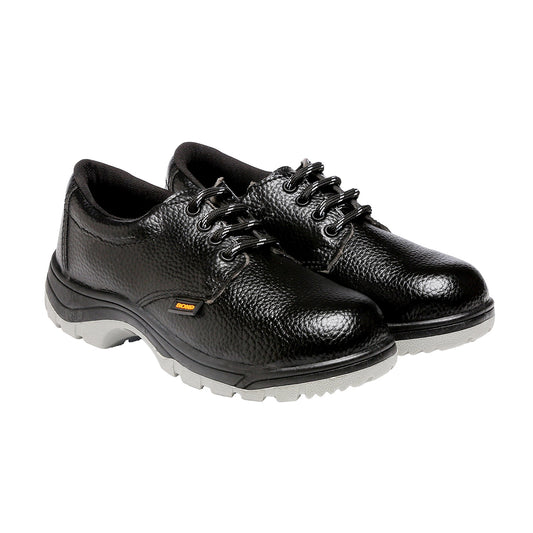 Bond Steel Toe Synthetic Leather Safety Shoes for Men