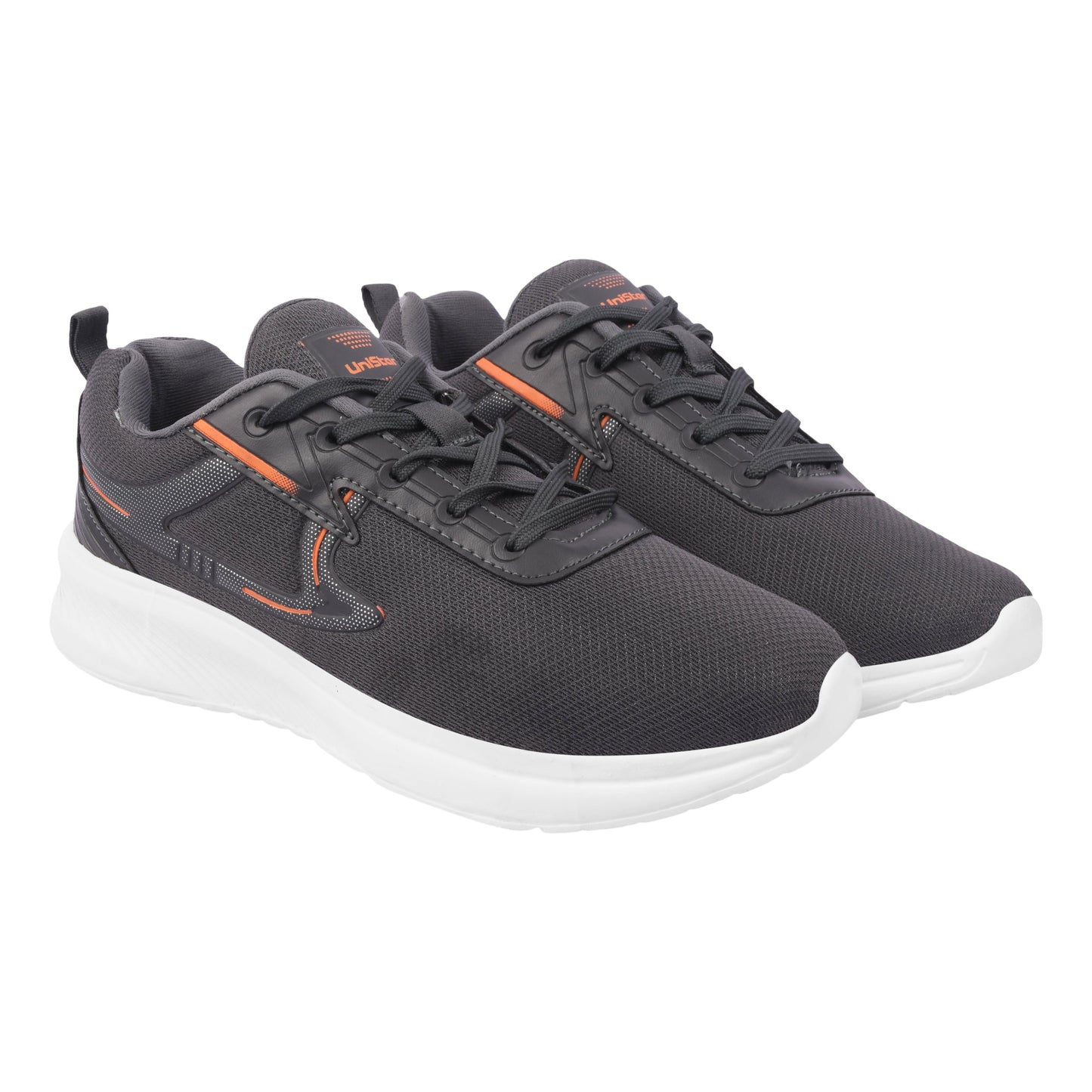 Unistar Men's Canvas Hiking & Trekking Shoes, Memory Foam Insole, Lightweight Mesh Design SS-101