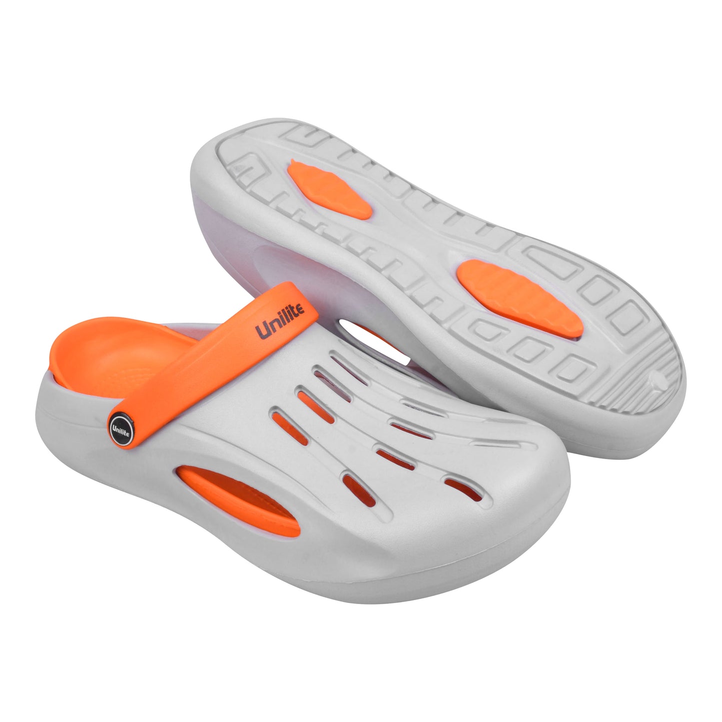 Unistar Clogs Lightweight Waterproof Comfortable Slip On Sandals with Cushioned Insole & Breathable Design for Casual Beach Home & Outdoor Use-Crox-101