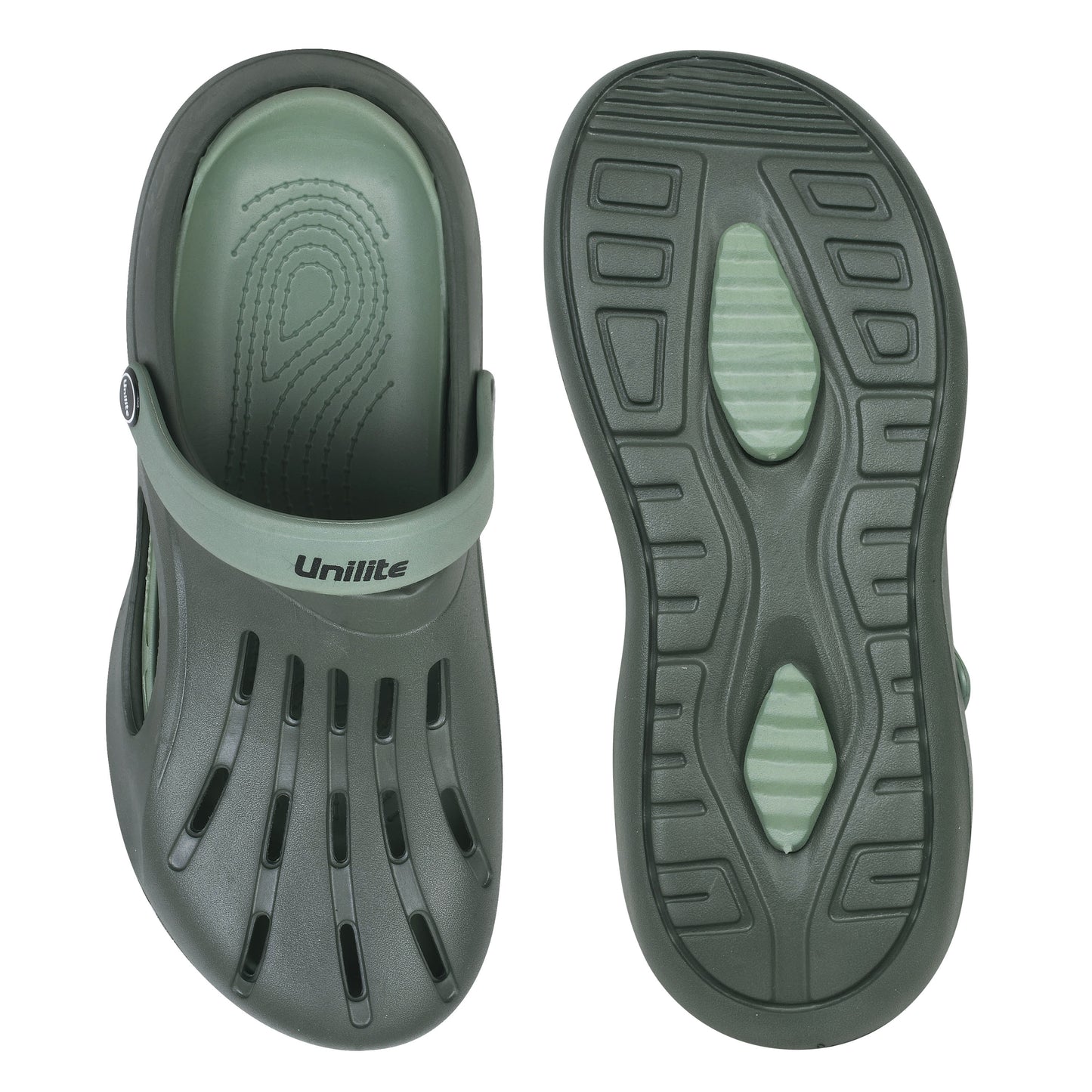Unistar Clogs Lightweight Waterproof Comfortable Slip On Sandals with Cushioned Insole & Breathable Design for Casual Beach Home & Outdoor Use-Crox-101