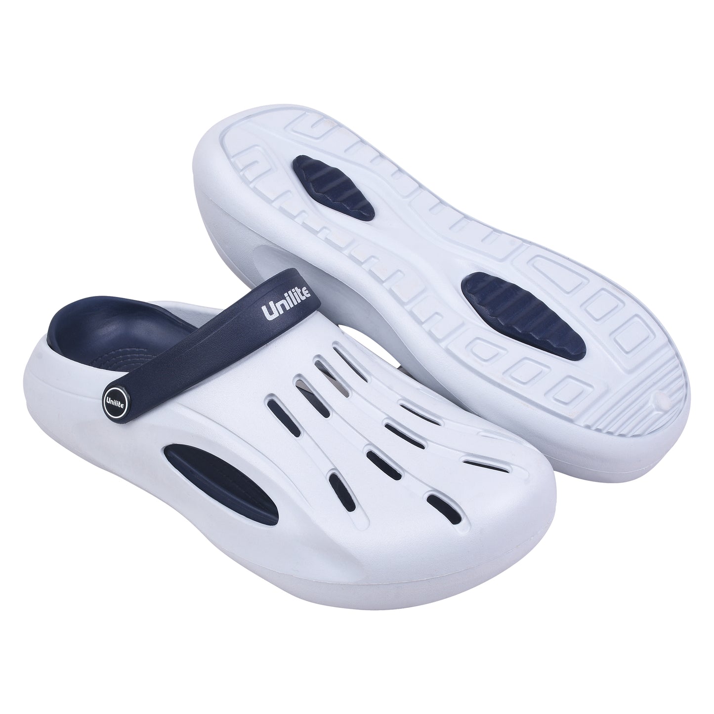 Unistar Clogs Lightweight Waterproof Comfortable Slip On Sandals with Cushioned Insole & Breathable Design for Casual Beach Home & Outdoor Use-Crox-101