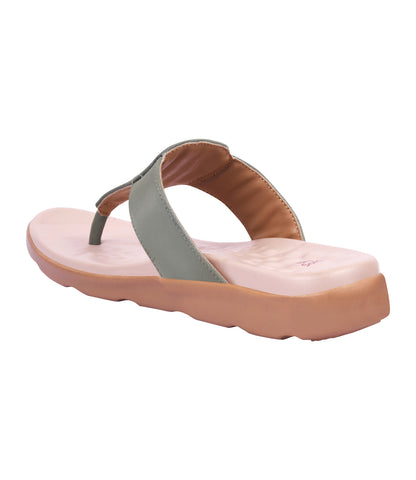 Unisoft Women's Slippers Premium Soft Orthopedic Slip on Summer Casual Slippers Lightweight Medium Arch USL US 2001
