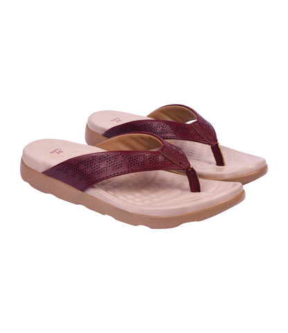 Unisoft Women's Slippers Premium Soft Orthopedic Slip on Summer Casual Slippers Lightweight Medium Arch USL US 2002