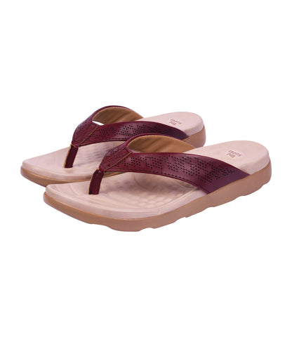 Unisoft Women's Slippers Premium Soft Orthopedic Slip on Summer Casual Slippers Lightweight Medium Arch USL US 2002