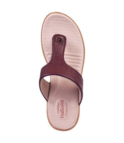 Unisoft Women's Slippers Premium Soft Orthopedic Slip on Summer Casual Slippers Lightweight Medium Arch USL US 3001