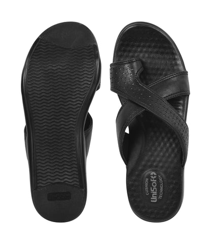 Unisoft Women's Slippers Premium Soft Orthopedic Slip on Summer Casual Slippers Lightweight Medium Arch USL US 3003
