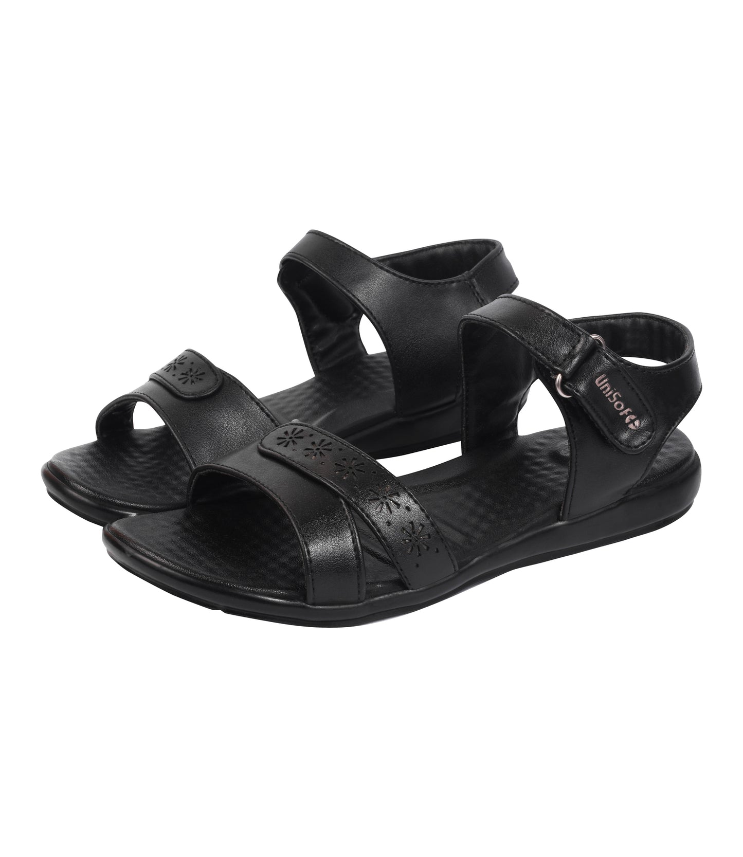 Unisoft Women's Sandals | Premium Soft Orthopedic Slip-on Summer Casual Slippers | Lightweight, Medium Arch-USL_US_3004