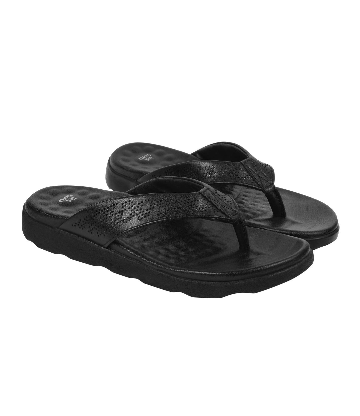 Unisoft Women's Slippers Premium Soft Orthopedic Slip on Summer Casual Slippers Lightweight Medium Arch USL US 2002