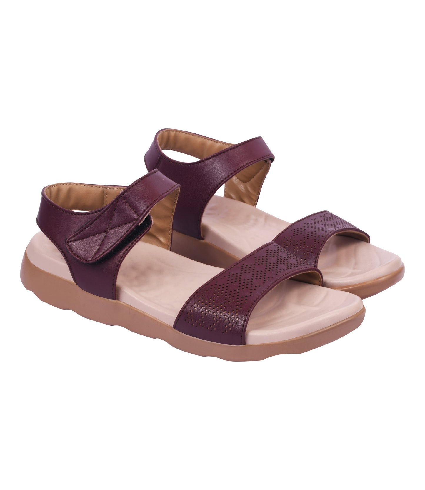 Unisoft Women's Sandals | Premium Soft Orthopedic Slip-on Summer Casual Slippers | Lightweight, Medium Arch-USL_US_2003